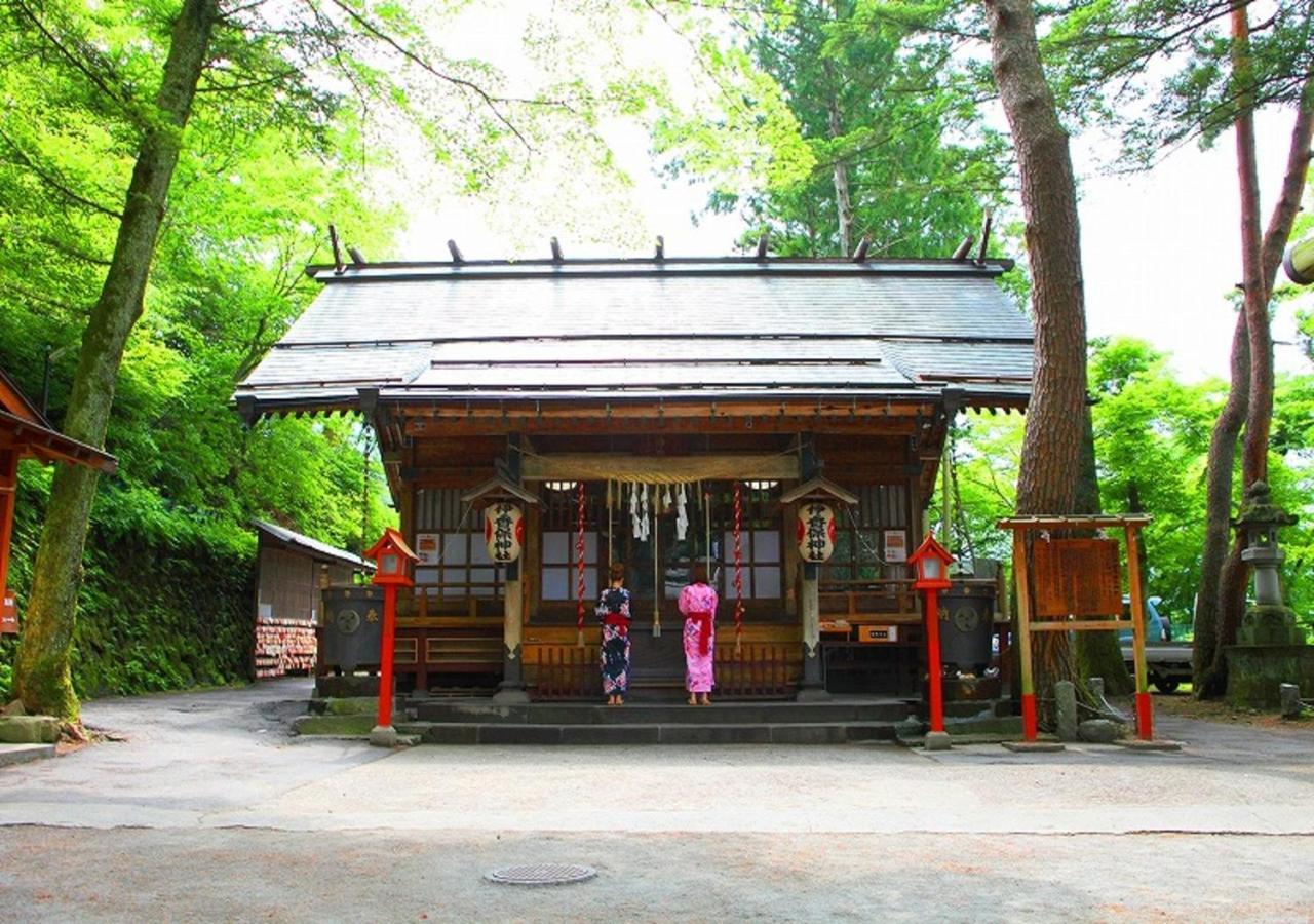 Отель Ikaho Syusuien Shibukawa Экстерьер фото